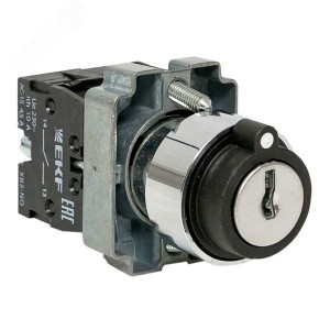Переключатель BG33 3P с замком не возвратный 2NO PROxima xb2-bg33