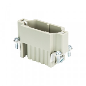 Вилочная контактная вставка HD STC 15 25, Вилочная контактная вставка, обжимная фиксация, 15 полюсов + PE, типоразмер 10A, 250V, 10A, (обжимные контакты поставляются отдельно)