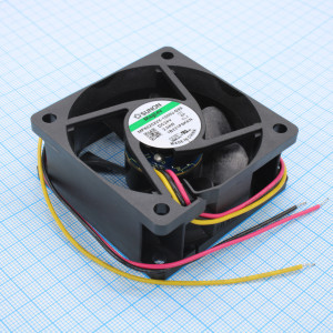 MF60252VX-1000U-G99, Вентилятор 24В 60x60х25мм 1.92Вт, 31.2дБ, подшипник Vapo