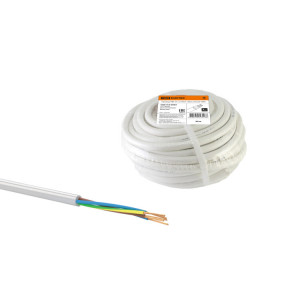 Провод ПВС 5х1,5 ГОСТ (20м), белый SQ0118-0093