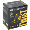 Удлинитель на катушке TWIST 4х10м с заземл. автосмотка 16А IP20 ПВС 3х1.5 TW-KP27-16-04-10