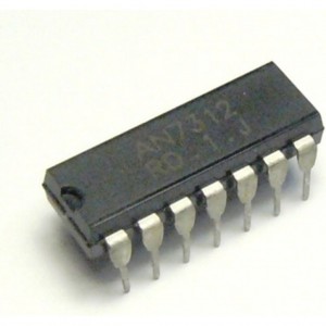 AN7312, Двухканальный усилитель записи/воспроизведения