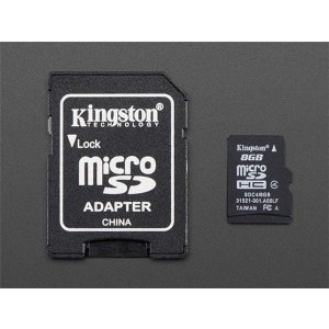 1294, Принадлежности Adafruit  SD/MicroSD 8GB