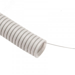 Труба гофрированная из ПВХ, с зондом, 32 мм, 28-0032-2