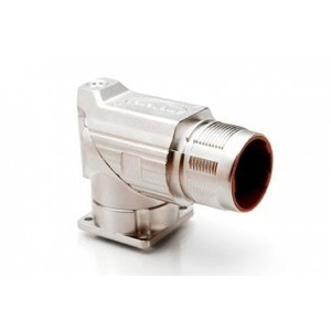 MB5RJN0801, Цилиндрические метрические разъемы 8POS RCPTCL 90 ROT STD FLANGE 25.7X25.7