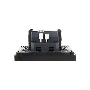 Выключатель 1-кл. СП FORTE&PIANO 10А FP101 черн. IEK FP-V10-0-10-1-K02