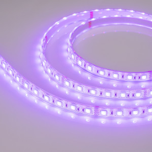 Лента герметичная RTW-PU-B60-12.5mm 24V RGB (14.4 W/m, IP68, Wire 2m, 5m) 029515(3), Светодиодная лента RTW-PU-B60, герметичная IP68 (PU-сплошной полиуретан), подходит для использования под водой на глубине до 2м. Светодиоды 5060, 60 шт/м (300 шт на 5 м), белая плата, ширина 12.5 мм. Цвет RGB, угол 120°. Питание 24V, мощность 14.4 Вт/м (7