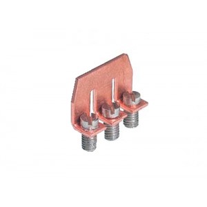 Соединительная перемычка 9703/8-3, Соединительная перемычка, 3 полюса, неизолированная, винтовая, для клемм: 9700 A/8