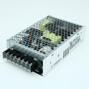 HRP-150-48, AC-DC, 150Вт, вход 85…264V AC, 47…63Гц /120…370В DC, выход 48В/0…3.3A, рег. вых=±15%Uном, изоляция 3000В AC, в кожухе 159х97х38мм, -30…+70°С, c корректором коэф. мощности