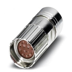 1607309, Цилиндрические метрические разъемы RF-12S2S8A8003