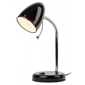 Светильник настольный N-116-Е27-40W-BK черный (16/96) Б0047201