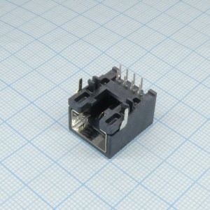 955402881, Модульный разъем, Cat3, RJ45, Гнездо, 8 контакт(-ов), 8 вывод(-ов), Серия 95540, Cat3