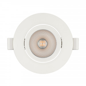 Светильник LTD-POLAR-TURN-R90-7W Warm3000 (WH, 36 deg, 230V) 032310, Встраиваемый поворотный светильник 