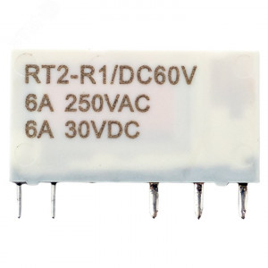 Реле промежуточное РП slim 23/1 6A 60В DC rps-23-1-60DC