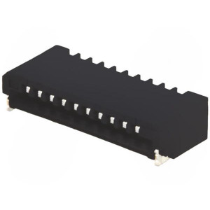 10FMN-SMT-A-TF (LF)(SN), Разъем: FFC (FPC), горизонтальный, PIN: 10, NON-ZIF, SMT, 0,5А, 0,1мм
