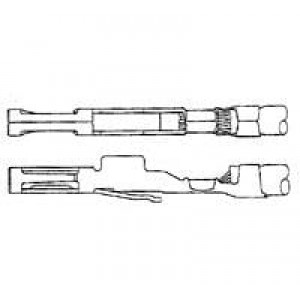 1-170291-1 (Mouser Reel), Проводные клеммы и зажимы DLI REC CONTACT Reel of 1000