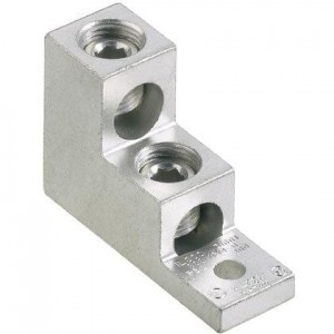 LAM2SA300-56-3, Клеммы ALUM MECH LUG 1H 2BRL #6 AWG 2