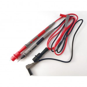 BC55-70090, Щупы для мультиметра, длина кабеля-0,9м.,крокодилы,UL 1803 18AWG PVC двойная изоляция PVC cables, 102 cores, D: 3.6mm