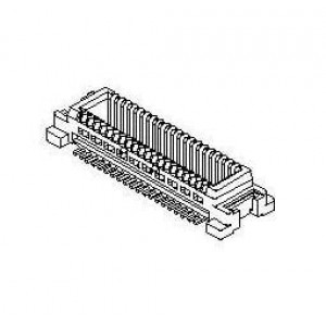 53748-0408, Межплатные и промежуточные соединители 40 Ckt Vert. Plug 0.5mm SMT Dual-Row