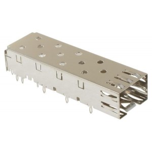 74737-0035, Соединители для ввода/вывода SFP Cage,Press Fit (0.090 Legs) B-2-B