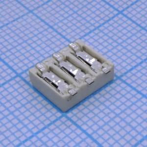 DG2001-3.0-03P-11-01A(H), Клеммник. шаг 3.00 мм зажимной, 3 контакта поверхн. монтаж на плату