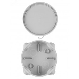 Распаячная коробка ОП D85х40мм, крышка, IP54, 4вх. SQ1401-0102