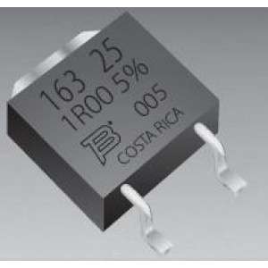 PWR163S-25-47R0J, Толстопленочные резисторы – для поверхностного монтажа 25watts 5% 47 Ohm DPAK