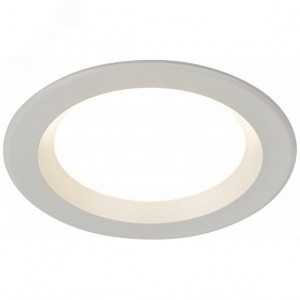 Светильник даунлайт светодиодный SDL-10-90-30K-W30 встраиваемый круглый 30Вт 3000K 2700Лм 190х190х57 Б0049699