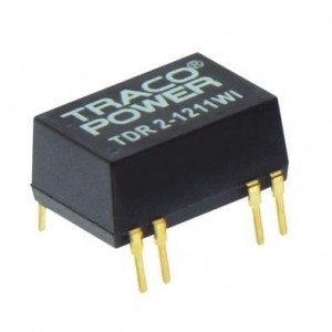 TDR 2-4823WI, Преобразователи постоянного тока в постоянный с изоляцией Product Type: DC/DC;Package Style: DIP-14;Output Power (W): 2;Input Voltage: 18-75 VDC;Output 1 (Vdc): 15;Output 2 (Vdc): -15;Output 3 (Vdc): N/A
