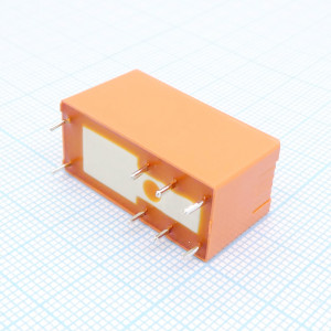 1649329-4, Реле силовое катушка 12В 8A две группы на переключение 420мВт класс F