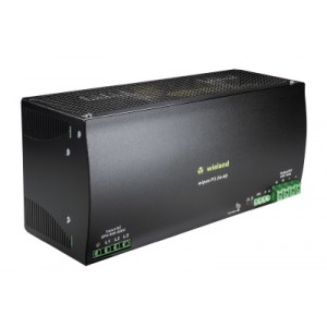 Блок питания WIPOS P3 24-40, Источник питания, трехфазный, 24 V / 40 A, 960 W; диапазон входных напряжений: 340 – 575 V AC, 480 – 820 V DC; габариты (мм): ширина x высота x глубина: 276 x 127 x 119; вес 3,20 кг; монтаж: на DIN рейку, температура окружающей среды –40°C…+70°C