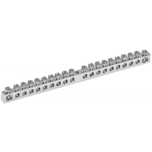 Шина PEN "земля-ноль" 6х9мм 20/1 Ni (20групп/креп. цен.) YNN10-20-100-N