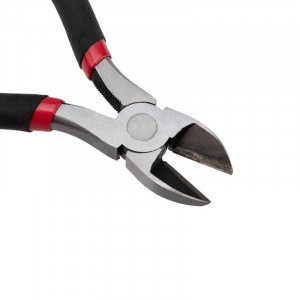 Бокорезы 160мм, обливные рукоятки, никелированные, высокоуглеродистая сталь CrV