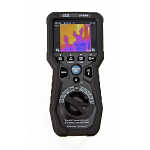 DT-6509 Профессиональный тестер изоляции Микроомметр высокого разрешения с функцией тепловизора, обеспечивающий быстрое время выборки аналого-цифрового преобразования, высокую точность и функции регистрации данных