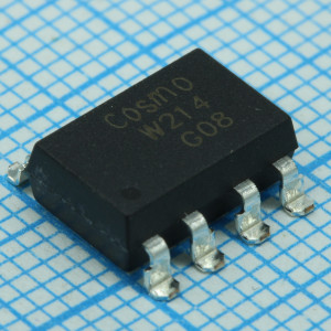 KAQW214A, Опто твердотельное реле, MOSFET, двухполярное, нормально разомкнутое 0-400В 120мА AC/DC