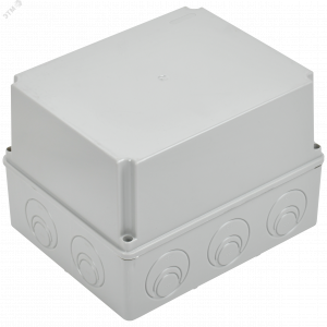 Коробка расп. КМ41274 о/п 240х195х165мм IP55 7035 UKO10-240-195-165-K41-55