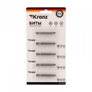 Бита PH2x50мм для шуруповерта сталь S2 KR-12-6222