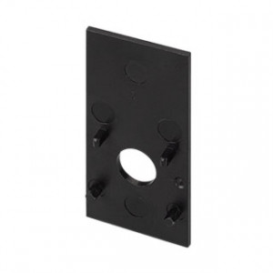 Заглушка MAG-ORIENT-CAP-POWER-2652 (BK) 033748(1), Боковая заглушка для магнитного трека MAG-ORIENT с отверстием для ввода питания. Материал пластик, цвет черный. Размеры 53x26.5x2мм. В комплекте 1 шт.