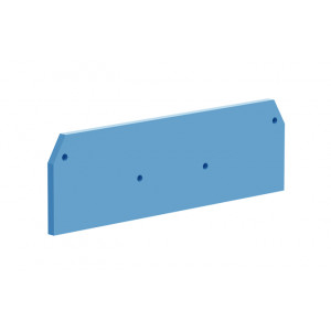 Боковая крышка 204134, Крышка боковая, для клемм TA4-2-2, цвет: синий