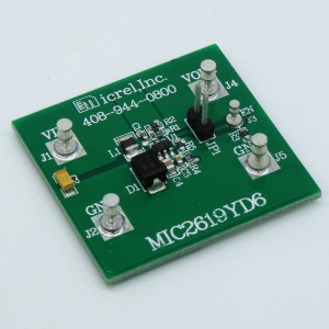 MIC2619YD6-EV, Плата отладочная для ШИМ-контроллера MIC2619