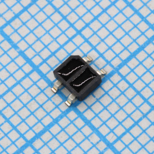 KTIR0711S (BIN CODE F, Оптический датчик на отражение 940нМ smd