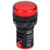 Лампа светосигнальная AD22DS d22мм 230В красн. IEK BLS10-ADDS-230-K04