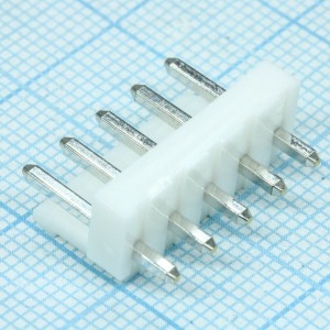 B5P-VH (LF)(SN), Разъем типа провод-плата, 3.96 мм, 5 контакт(-ов), Штыревой Разъем, монтаж в отверстие коробка