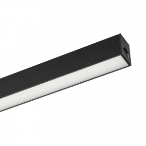 Светильник MAG-FLAT-25-L800-24W Warm3000 (BK, 100 deg, 24V) 034213, Светильник для магнитных треков шириной 25 мм, 24 Вт. Цвет свечения теплый 3000K, световой поток 1400 лм, угол 100°, CRI>90. Корпус прямоугольный, металл, цвет черный, IP20. Размеры LxWxH 804x20x25 мм. Входное напряжение DC24V, мощность 24 Вт.