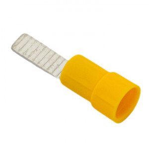 Наконечник штыревой плоский изолированный НШПИ 2.5-6.0 (уп 50шт) PROxima nshpi-2.5-6.0