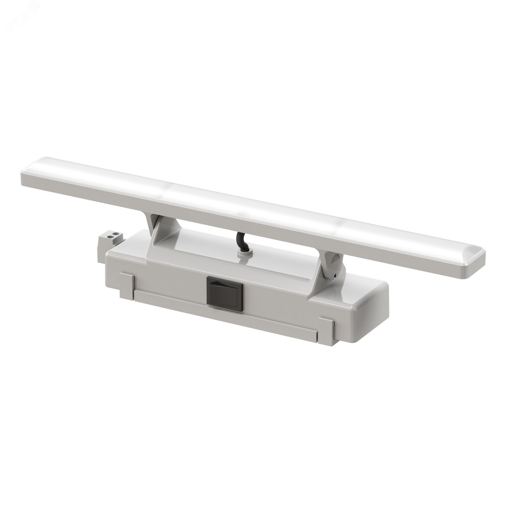 Изображение товара Светильник светодиодный 6 Вт с выключателем и поворотным механизмом серый