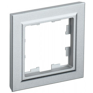 Рамка 1-м BRITE РУ-1-БрА алюм. BR-M12-K47