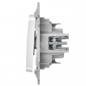 FLITE Выключатель 1-клавишный с индикацией 10А ВС11-1-1-ФлБ белый IEK FI-V10-1-10-1-K01