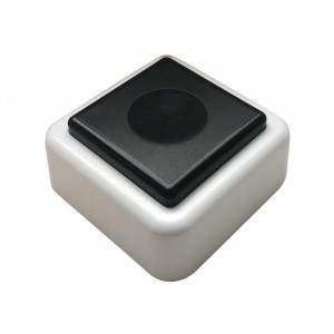 Кнопка звонка (выключатель для бытовых электрических звонков) ВЗ1-01 черн.