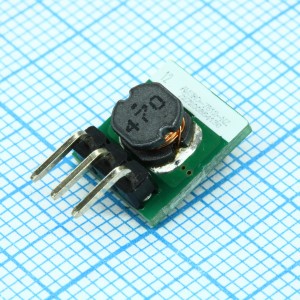 AMSRO-7812-NZ, Импульсный стабилизатор, 6Вт, вход 15…36В DC, выход 12В/0,5А, SIP3 на плату, рабочая температура -40…+85°C, открытое исполнение